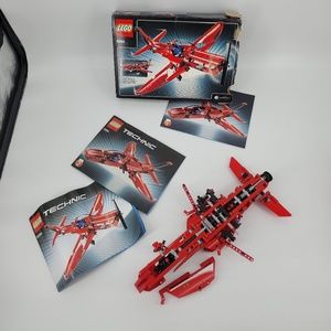 LEGO TECHNIC: Jet Plane (9394) Set with book and box